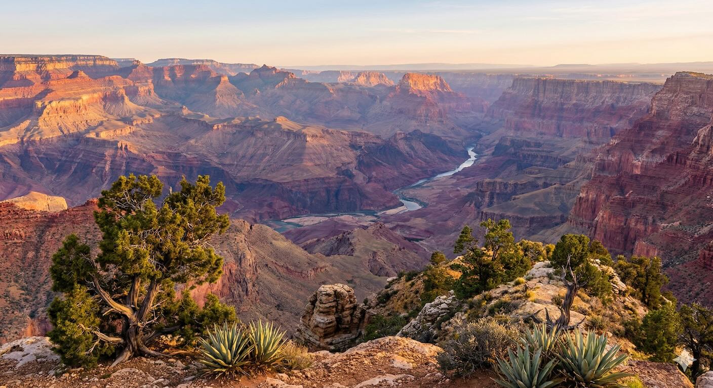 Mountain landscape in the United States